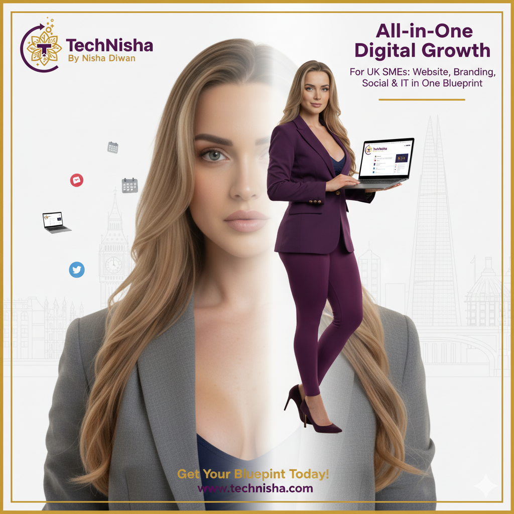 TechNisha's Blueprint: The All-in-One Digital Marketing Starter Kit for UK SMEs | TechNisha Blog